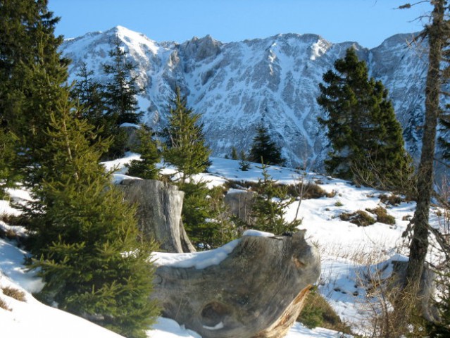 Košutica in planina Korošica nad Ljubeljem - foto