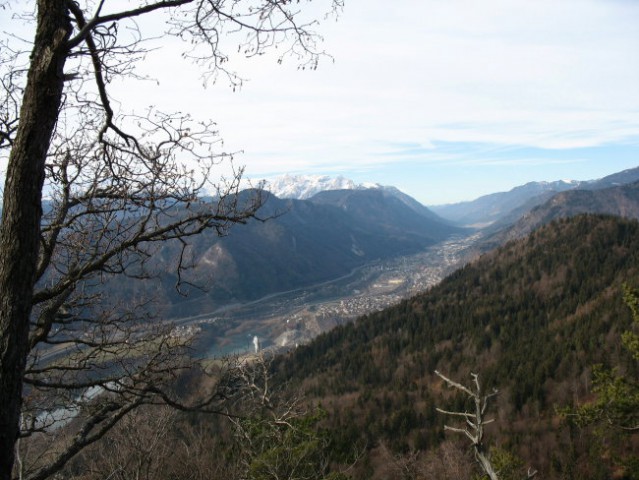 Pogled na zgornjesavsko dolino