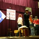 Učenci 8. razreda  v igranju balade Povodni mož