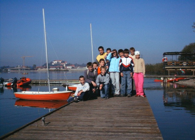 Obiskali smo tudi  Ptujsko jezero kjer smo se zelo zabavali.