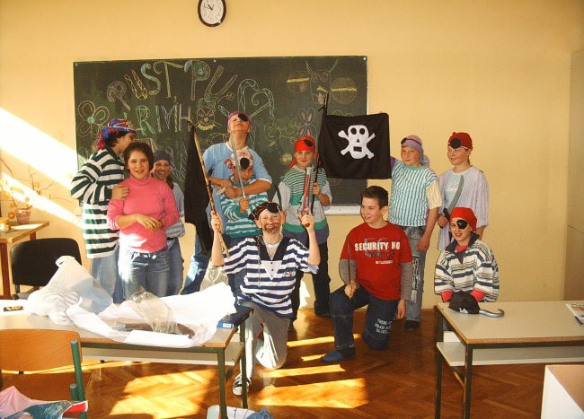 Gusarji iz petega razreda.
Februar 2007