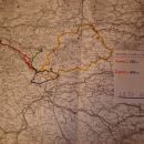 Leva trasa kolesarjenje kranj-Korensko sedlo (1073 )nmv..
Št.km :157km
Čas vožnje :6ur 4