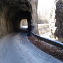 Pogled v tunel proti tržiski smeri ..