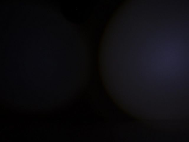 Wide beam comparation - low mode (Cree Q5 on right)