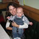 Z mamico na kosilu v restavraciji Jurman