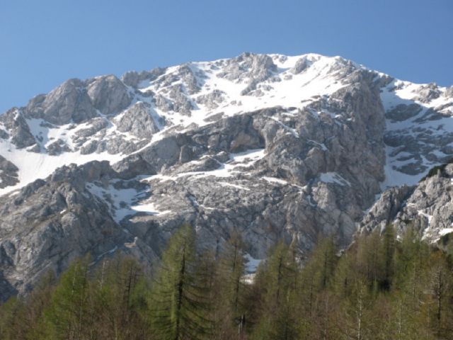 Delček zime nad Okrešljem - 08.05.2011 - foto