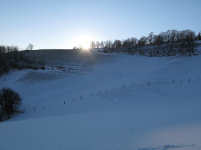 Zima na sončni strani Pohorja - 09.12.2012 - foto