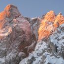 Prebujanje svetlobe v Alpah - 13.01.2014