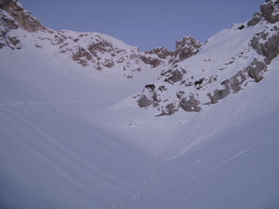 Prebujanje svetlobe v Alpah - 13.01.2014 - foto povečava