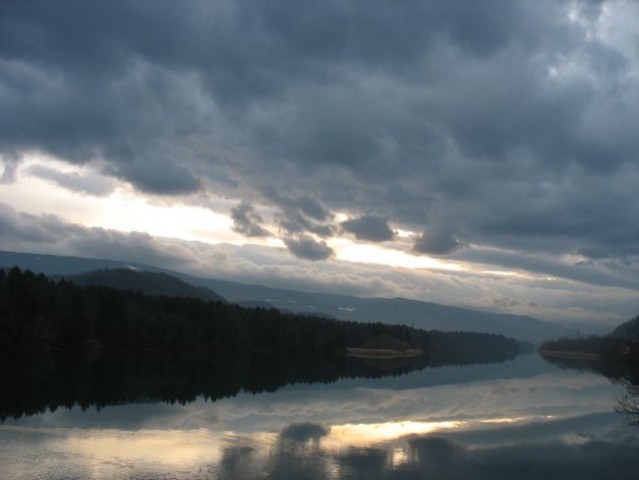 Pokrajine in sončni zahodi - foto