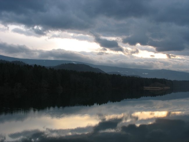 Pokrajine in sončni zahodi - foto povečava