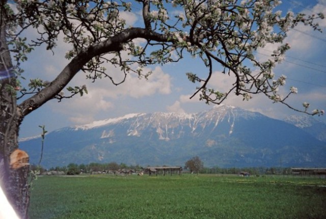 Pokrajine in sončni zahodi - foto