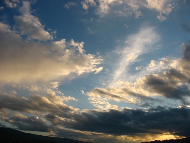 Pokrajine in sončni zahodi - foto povečava