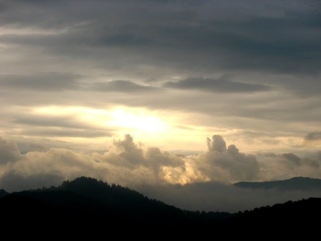 Pokrajine in sončni zahodi - foto povečava