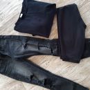  152-158 št., komplet jeans, majica, pajke