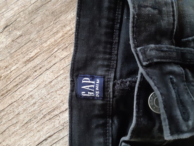  152-158 št., komplet jeans, majica, pajke - foto