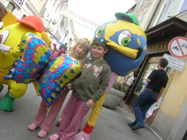 Bine in Julija v Kranju, 24. maj 2008 - foto