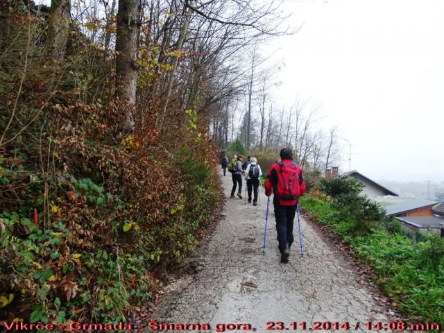 Strahomer-Krim in Vikrče-Šmarna gora-23.11.14 - foto