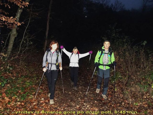 Strahomer-Krim in Vikrče-Šmarna gora-23.11.14 - foto