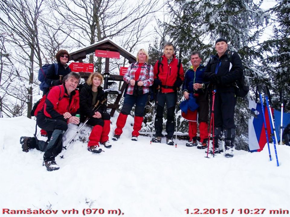 Vinska gora-Ramšakov vrh-Tuševo-1.2.2015 - foto povečava