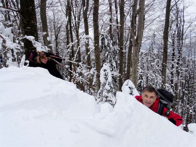 Vinska gora-Ramšakov vrh-Tuševo-1.2.2015 - foto