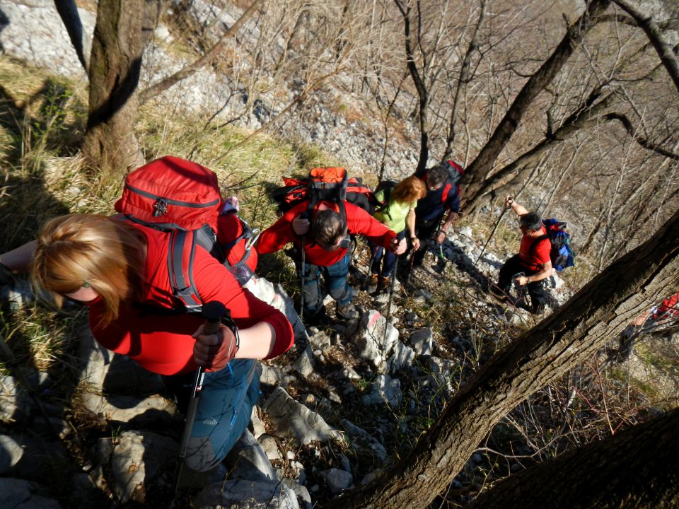 Solkan-Sabotin-Korada-Kanal-28.3.2015 - foto povečava