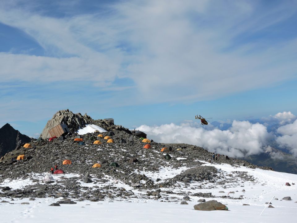 Nid d'aigle-goûter-mont blanc(4810m)-21.8.15 - foto povečava