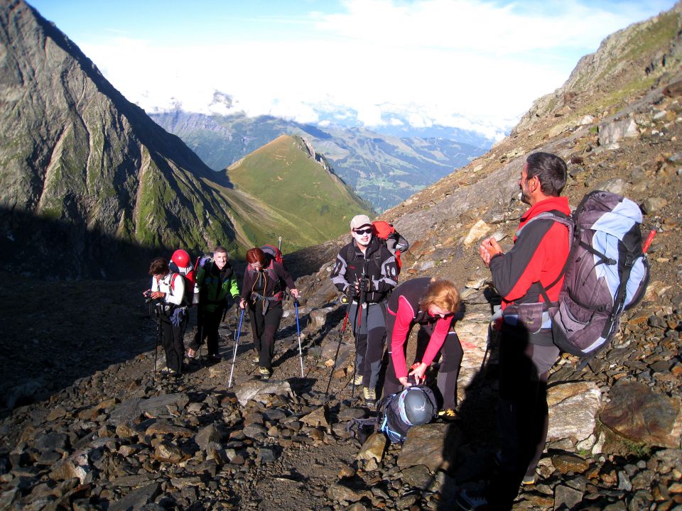 Nid d'aigle-goûter-mont blanc(4810m)-21.8.15 - foto povečava