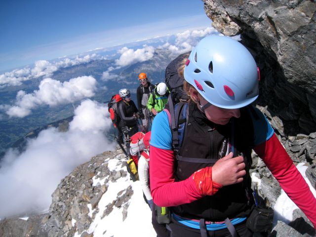 Nid d'aigle-goûter-mont blanc(4810m)-21.8.15 - foto