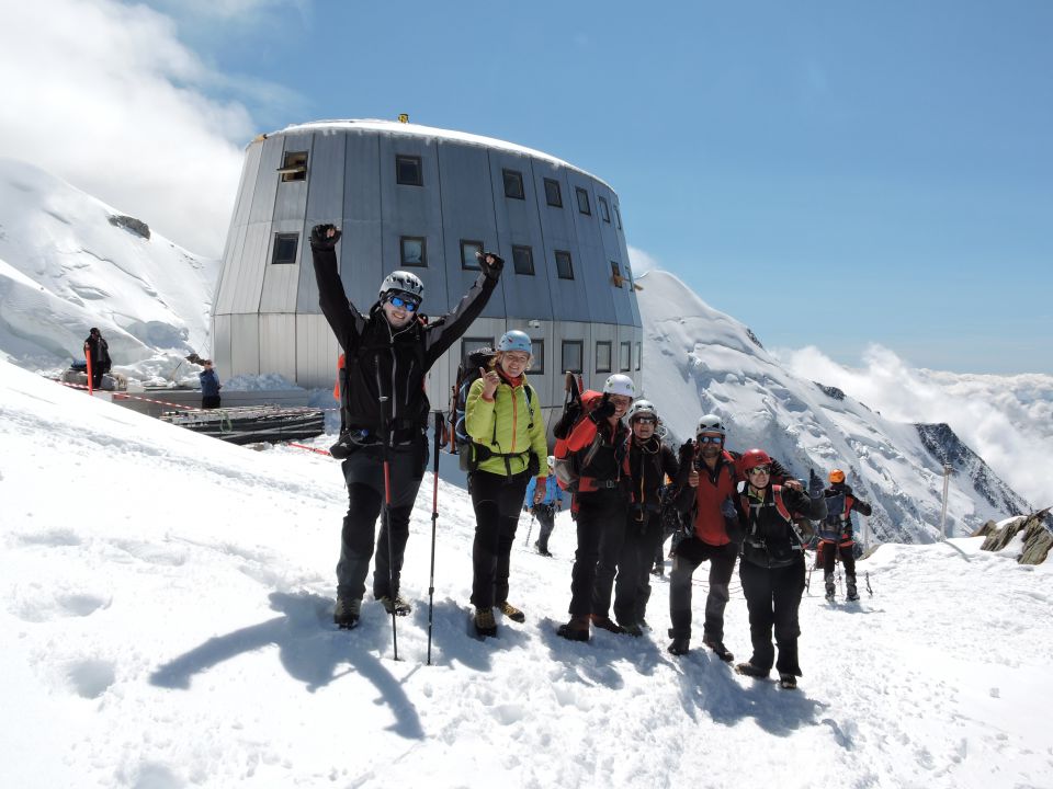 Nid d'aigle-goûter-mont blanc(4810m)-21.8.15 - foto povečava