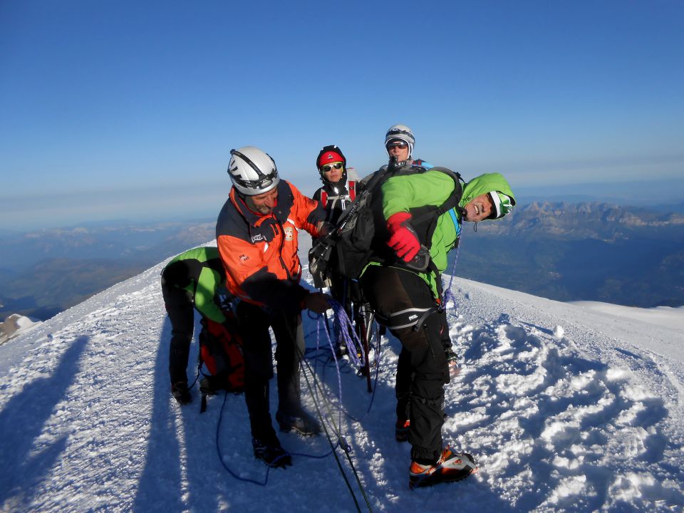 Nid d'aigle-goûter-mont blanc(4810m)-21.8.15 - foto povečava