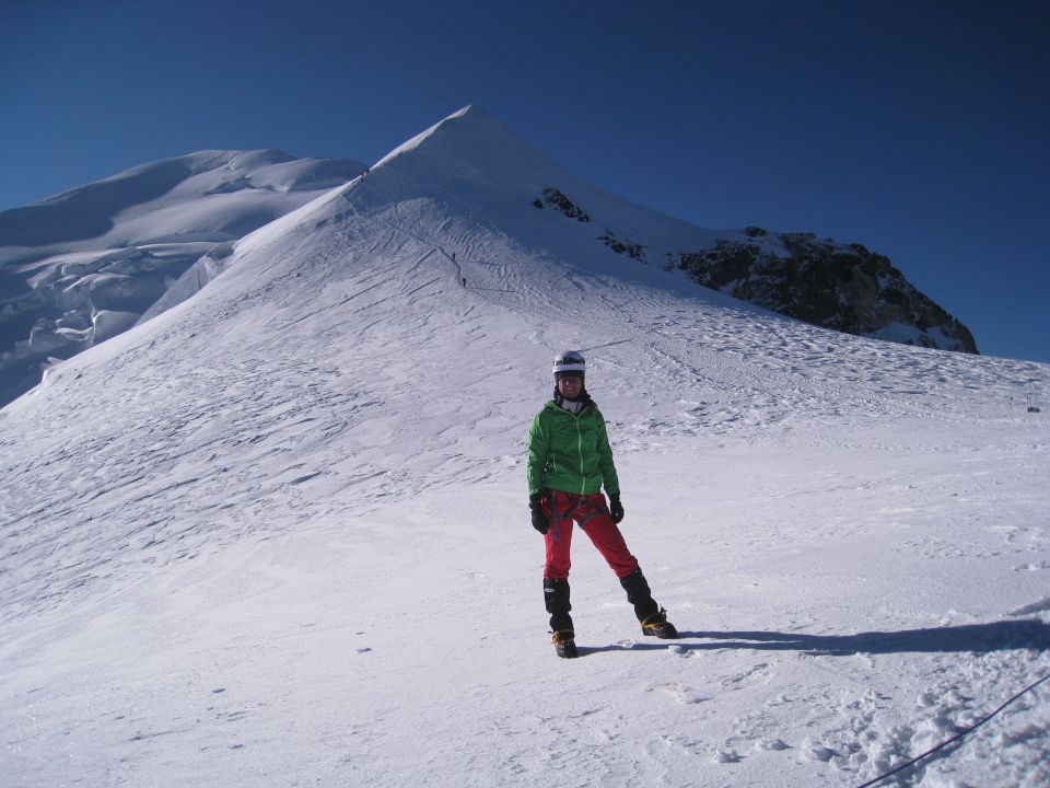 Nid d'aigle-goûter-mont blanc(4810m)-21.8.15 - foto povečava