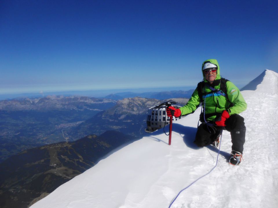 Nid d'aigle-goûter-mont blanc(4810m)-21.8.15 - foto povečava