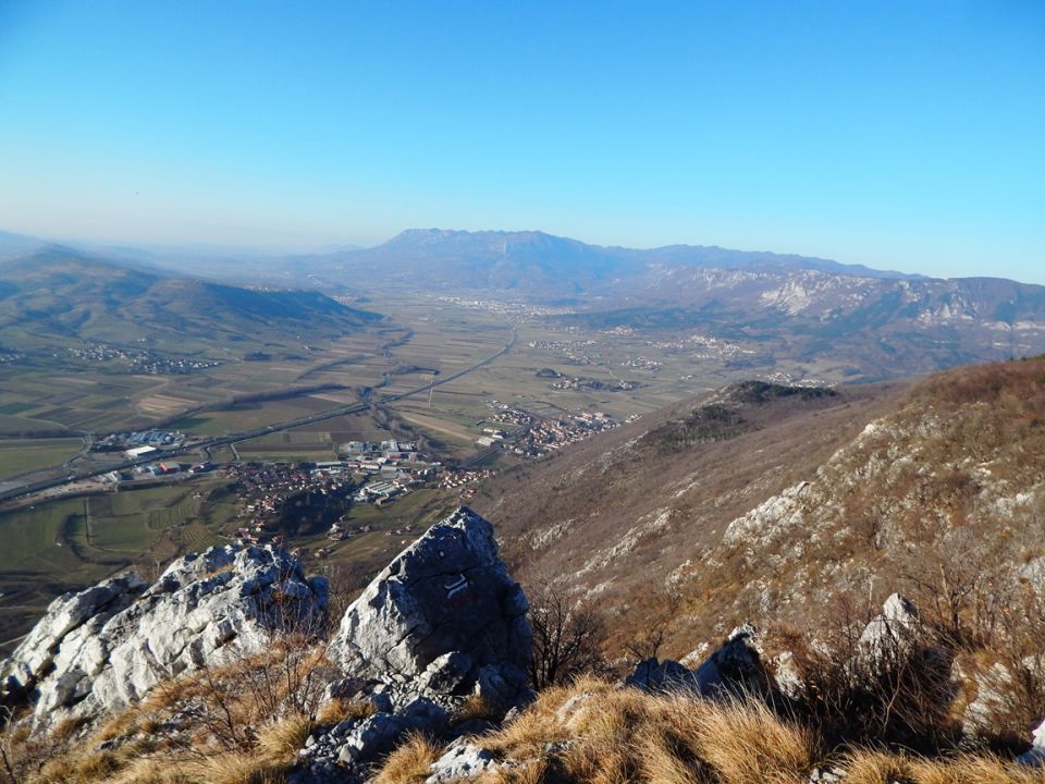 Trstelj in Gradiška tura - 20.12.2015 - foto povečava