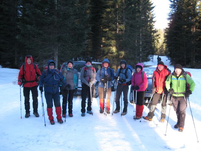 Blejska koča-Debela peč-17.1.2015 - foto