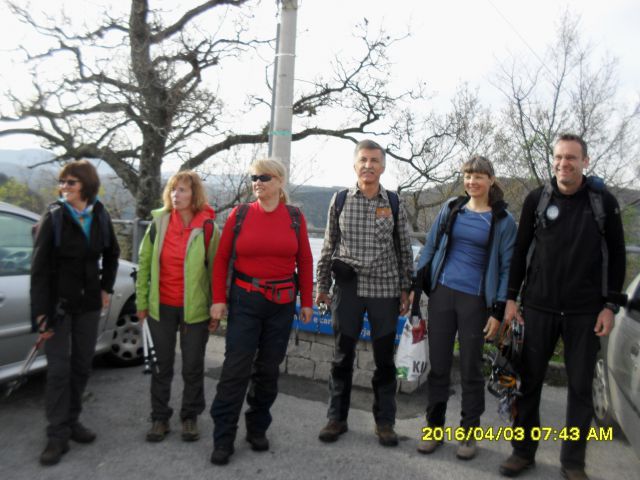 Dolina Glinščice in ferata-3.4.2016 - foto