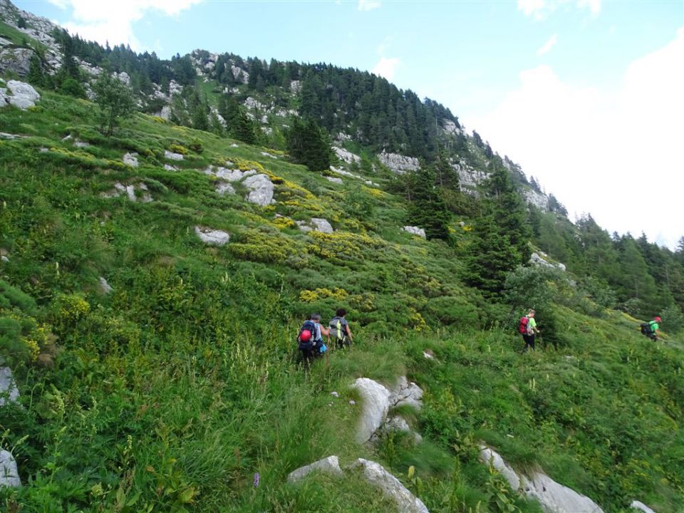 Bovec-Rombon in Mangart-10.7.2016 - foto povečava