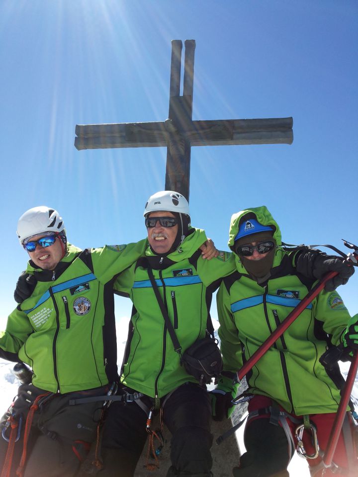 Brittania Hutte-Allalinhorn(4026m)-21.8.2016 - foto povečava