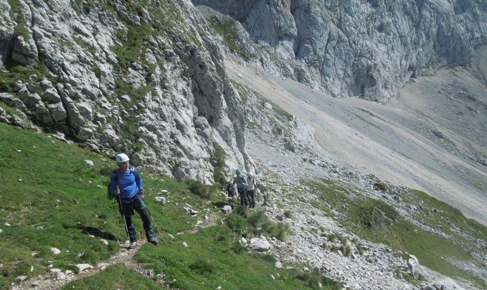 Ferata Via Italiana-Mangart(2679m-9.9.2016 - foto povečava