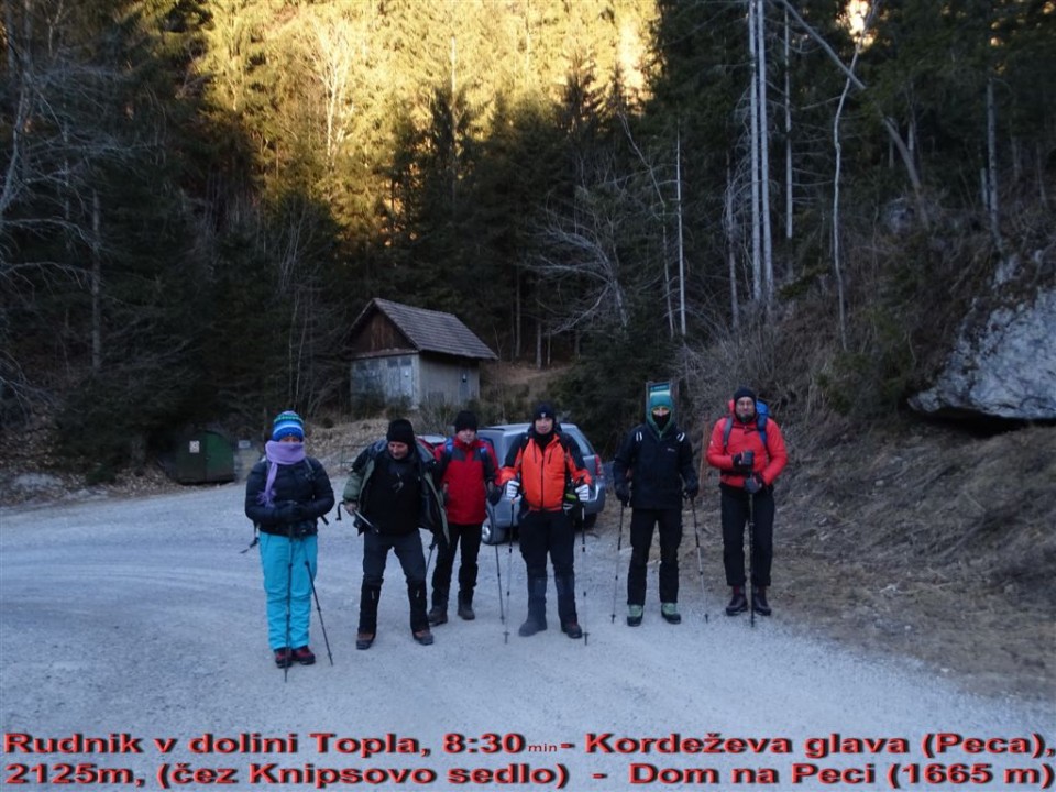 Topla-Knepsovo sedlo-Peca-Mala Peca-7.1.2017 - foto povečava