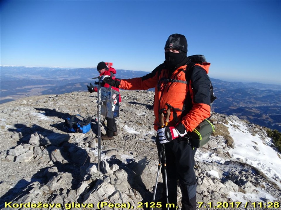 Topla-Knepsovo sedlo-Peca-Mala Peca-7.1.2017 - foto povečava