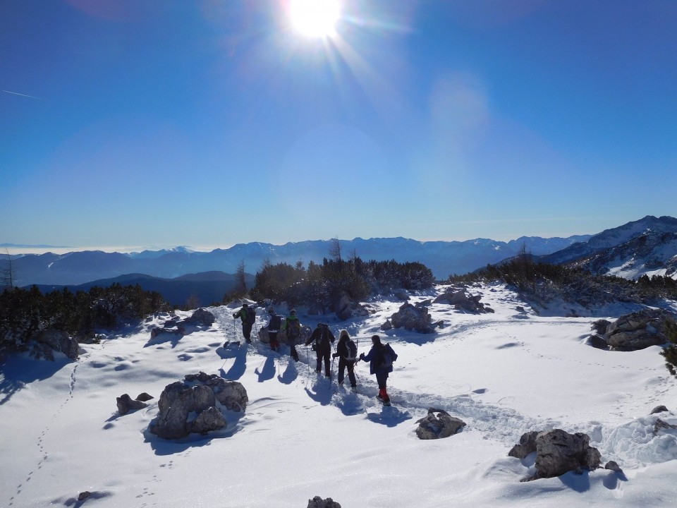 Rupe-Blejska koča-Debela peč-22.1.2017 - foto povečava