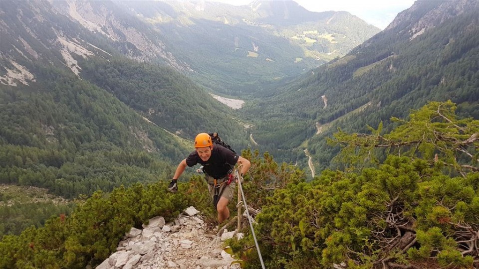 Trate-ferata-Stol-Celovška koča-6.8.2017 - foto povečava