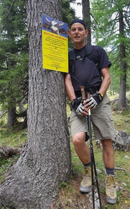 Trate-ferata-Stol-Celovška koča-6.8.2017 - foto