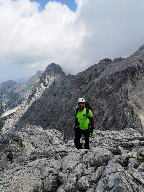 Jezersko-Ferata Češka koča-Kočna - 5.8.2018 - foto