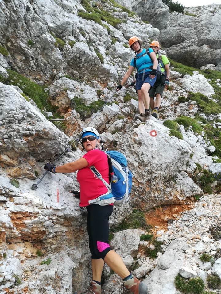 Jezersko-Ferata Češka koča-Kočna - 5.8.2018 - foto povečava