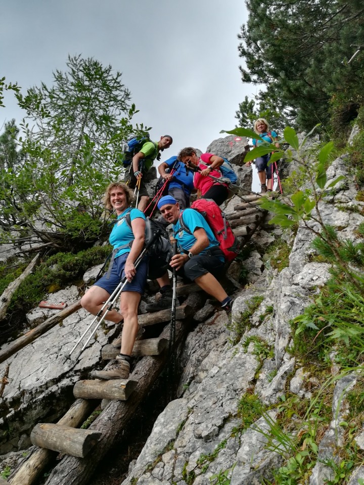 Jezersko-Ferata Češka koča-Kočna - 5.8.2018 - foto povečava