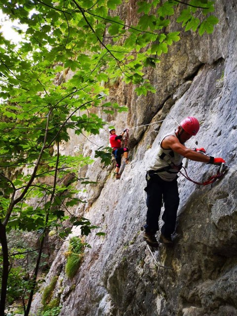 Mangartsko sedlo-Via Italiana-Mangart-19.8.18 - foto