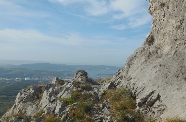 Glinščica-ferate in Comicijev greben-4.11.18  - foto