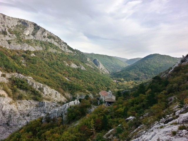 Glinščica-ferate in Comicijev greben-4.11.18  - foto